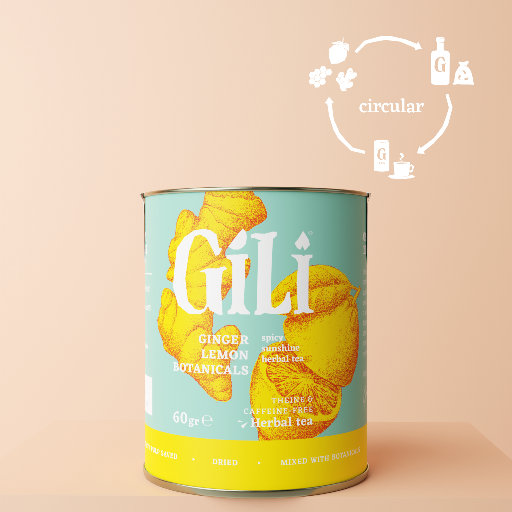 [GGT60] GILI GINGER-LEMON HERBAL TEA - ORGANIC