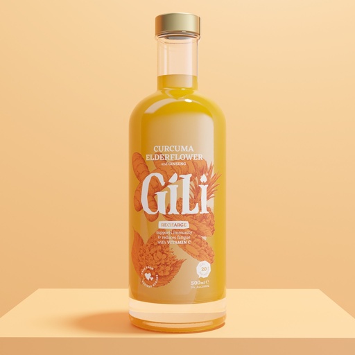 ​​​​​GILI RECHARGE CURCUMA ELIXIR (ORGANIC) FAIRTRADE