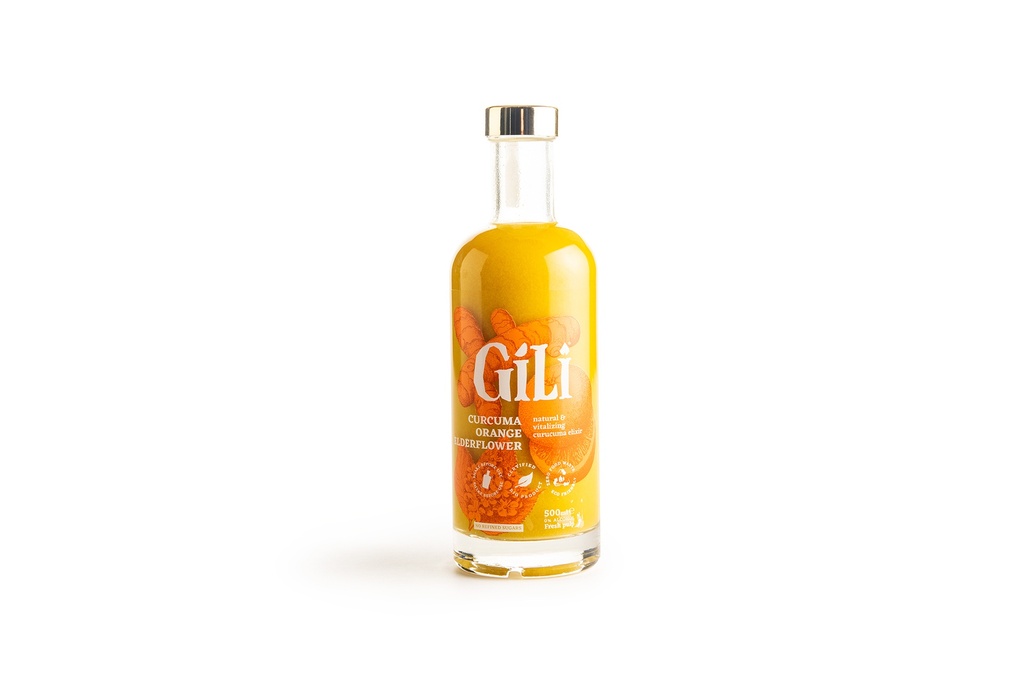 GILI ÉLIXIR AU CURCUMA TROPICAL 500ML (BIOLOGIQUE)