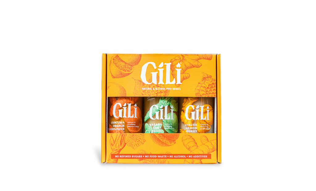 ​​GILI DISCOVERY BOX GEMBER-KURKUMA-WASABI 3X200ML
