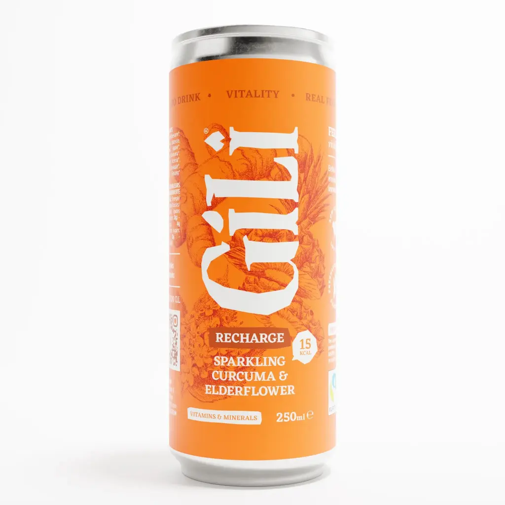 GILI SPARKLING RECHARGE CURCUMA - MULTIPACK (ORGANIC) - FAIRTRADE