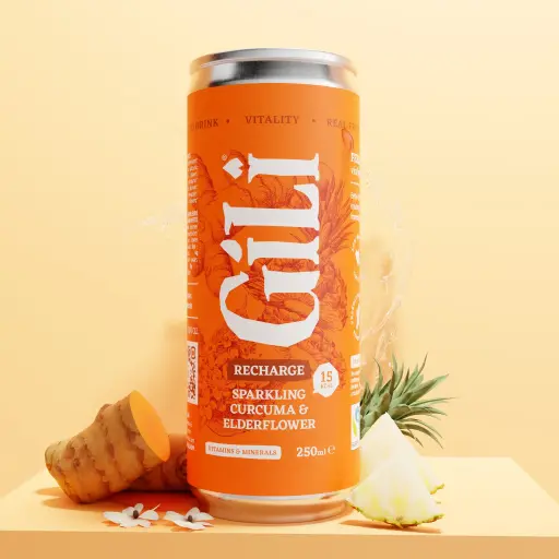 GILI SPARKLING RECHARGE CURCUMA - MULTIPACK (ORGANIC) - FAIRTRADE